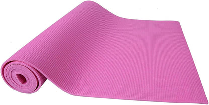 All Purpose 1/4-Inch High Density Anti-Tear Exercise Yoga Mat with Carrying Strap, Multiple Colors