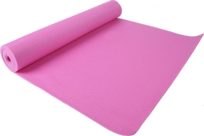 All Purpose 1/4-Inch High Density Anti-Tear Exercise Yoga Mat with Carrying Strap, Multiple Colors