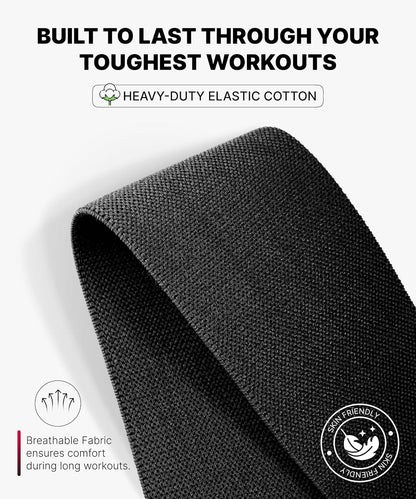 Knee Sleeves for Weightlifting (Pair) 78" Knee Wraps for Squats, Powerlifting & Joint Stability