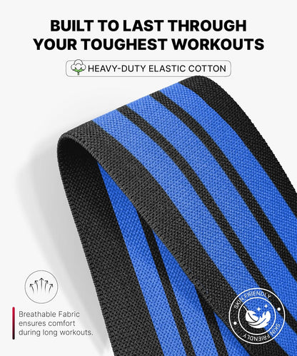 Knee Sleeves for Weightlifting (Pair) 78" Knee Wraps for Squats, Powerlifting & Joint Stability