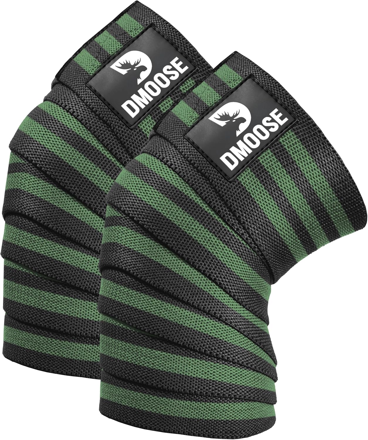 Knee Sleeves for Weightlifting (Pair) 78" Knee Wraps for Squats, Powerlifting & Joint Stability