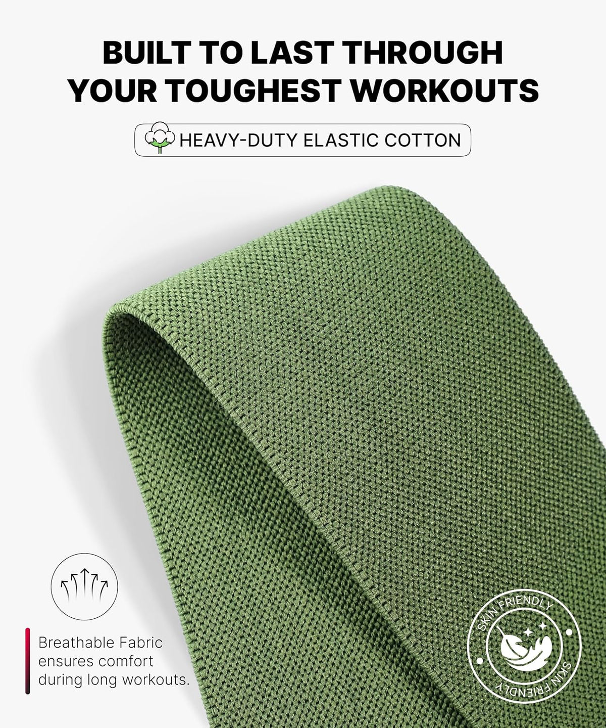 Knee Sleeves for Weightlifting (Pair) 78" Knee Wraps for Squats, Powerlifting & Joint Stability