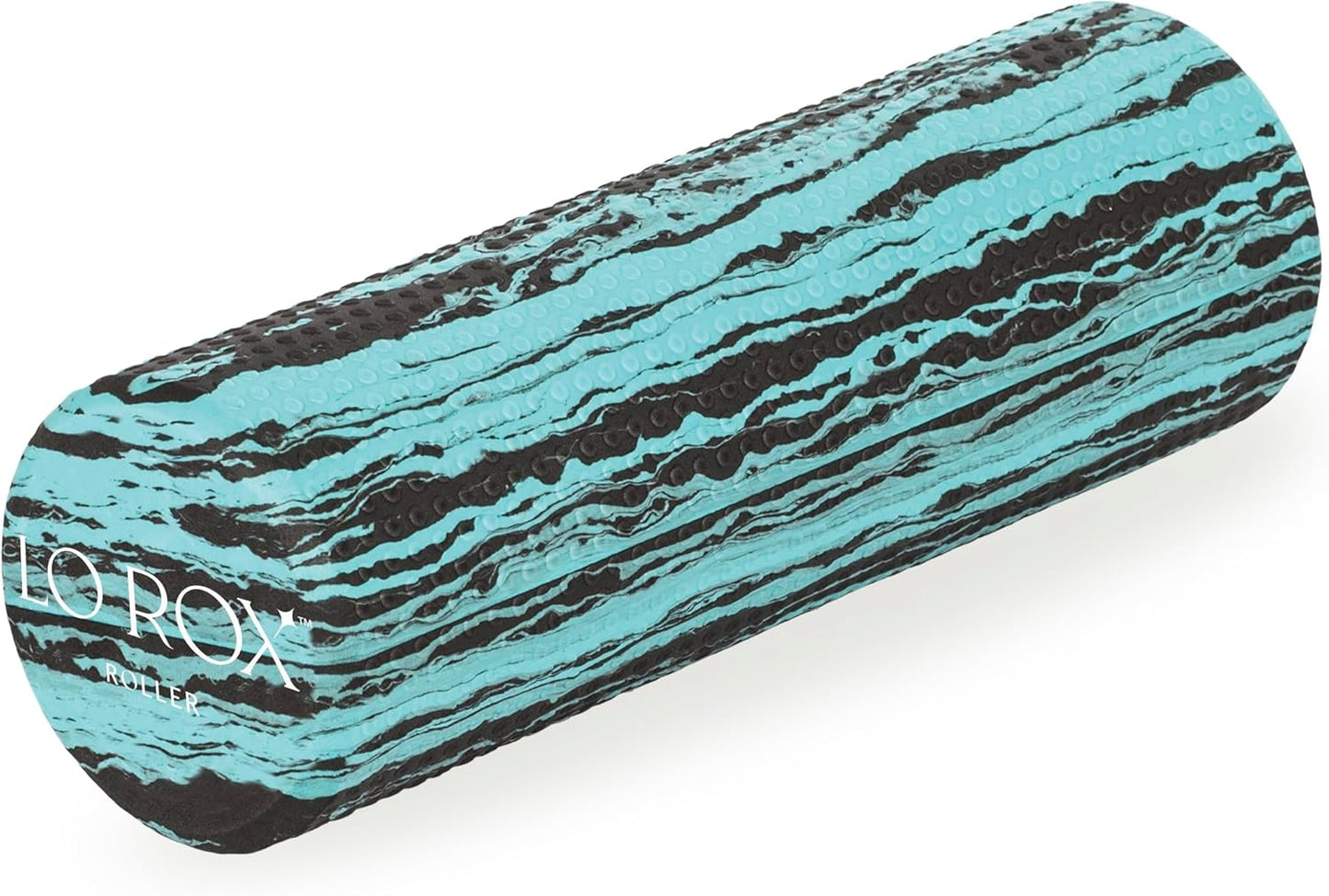 Lo Rox Travel-Size Foam Roller for Physical Therapy, Pilates, Exercise, and Self-Massage, by Fascia and Alignment Expert Lauren Roxburgh – Moderate Density