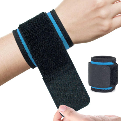 Wrist Brace, 2 PACK Wrist Wraps for Carpal Tunnel for Women, Highly Elastic Compression Support for Yoga/Night Sleep/Fitness/Sports/Pain Relief/Weightlifting, Adjustable Wrist Sweat Bands-Orange