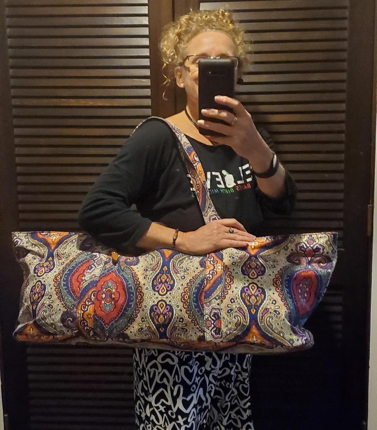 Large Yoga Mat Bag for Women Men, Travel Gym Bag for Pilates Office Beach Workout, Yoga Mat Tote Carrier with Mat Strap for 1/4" 1/2" Thick Exercise Yoga Mat