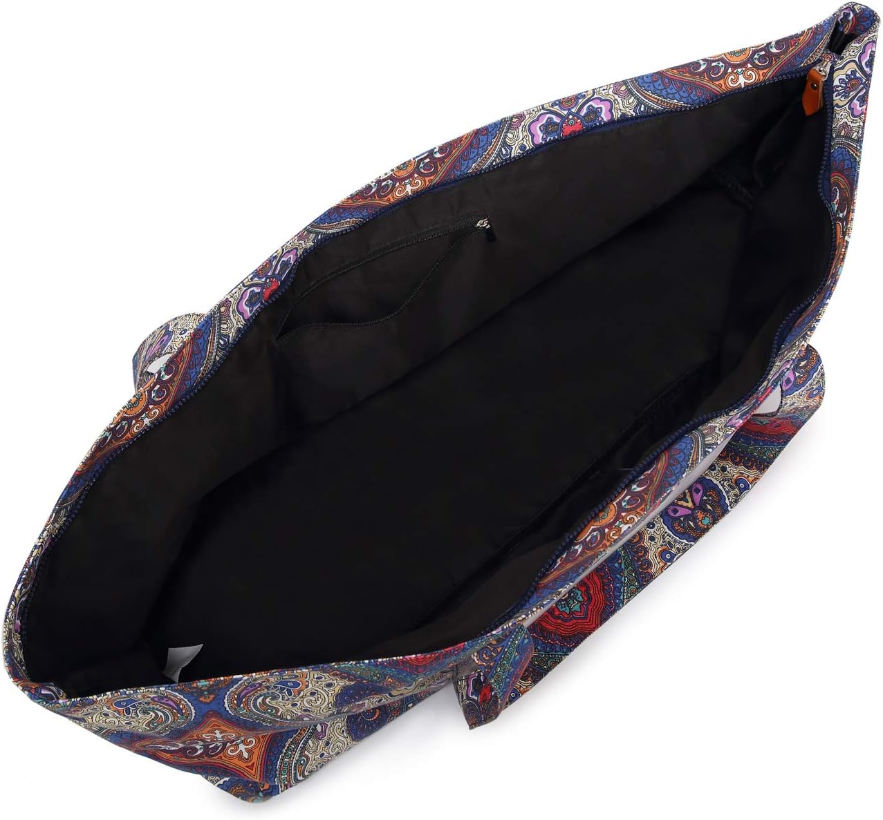 Large Yoga Mat Bag for Women Men, Travel Gym Bag for Pilates Office Beach Workout, Yoga Mat Tote Carrier with Mat Strap for 1/4" 1/2" Thick Exercise Yoga Mat
