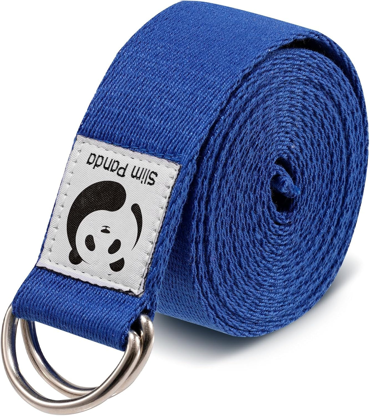 Yoga Strap for Stretching,Cotton Yoga Strap with Adjustable D-Ring Buckle,Non-Elastic Yoga Belt for Pilates,Gym Workouts,Physical Therapy,Improve Flexibility