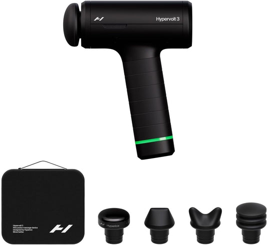 Hypervolt 3 Percussion Massage Gun Heated Head Premium Carry Case