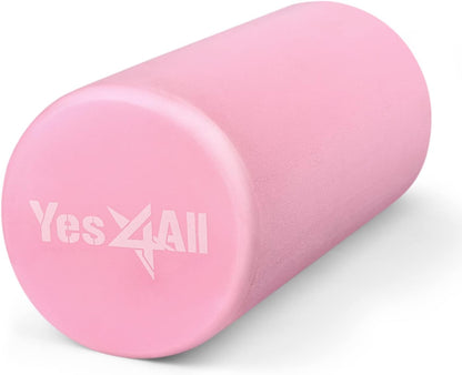 EVA Firm Foam Roller for Back - Round Back Roller for Exercise, Yoga & Pilates 12/18/24/36 inch