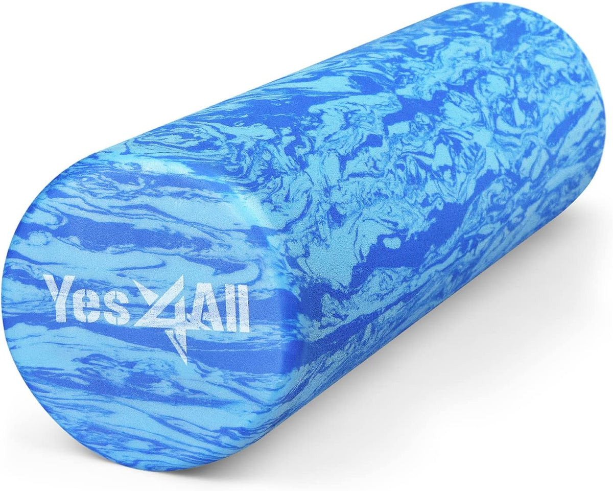 EVA Firm Foam Roller for Back - Round Back Roller for Exercise, Yoga & Pilates 12/18/24/36 inch