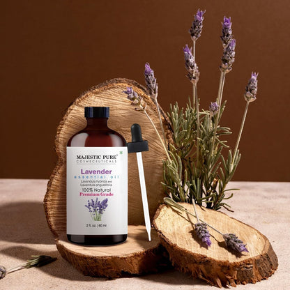 Majestic Pure Lavender Essential Oil for Diffuser - 4 Fl Oz