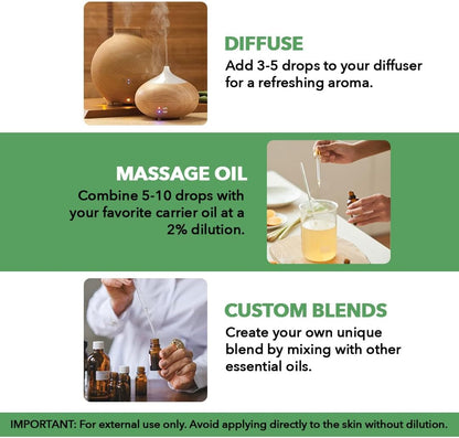 Majestic Pure Lavender Essential Oil for Diffuser - 4 Fl Oz