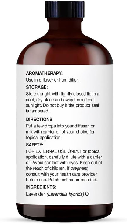 Majestic Pure Lavender Essential Oil for Diffuser - 4 Fl Oz