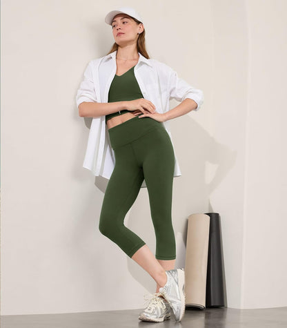 Creamlush 4 Pack Leggings for Women-High Waisted Ultra Soft Stretchy Yoga Lounge Pants