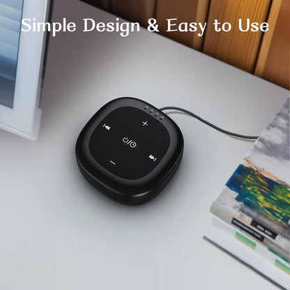 Sound Machine Mini White Noise Machine with 30 Soothing Sounds 4 Timers Memory Function for Newborn Baby Kids Adults Portable Rechargeable Sleep Brown Noise Machine for Travel Camping Home Office