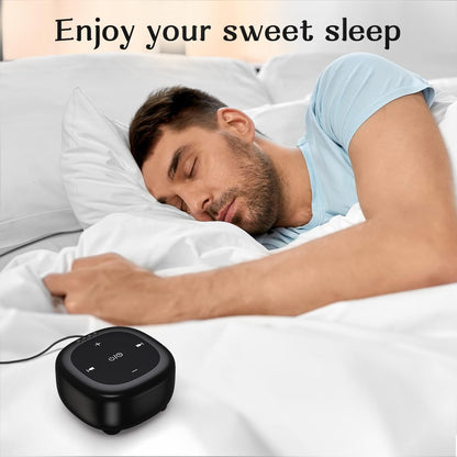 Sound Machine Mini White Noise Machine with 30 Soothing Sounds 4 Timers Memory Function for Newborn Baby Kids Adults Portable Rechargeable Sleep Brown Noise Machine for Travel Camping Home Office