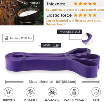 Pull-Up Bands Resistance-Bands Exercise-Bands - Pull up Assistance Bands Workout Bands Resistance for Women Long Resistance Bands Resistance Loop Bands Perfect for Gym Home or Travel