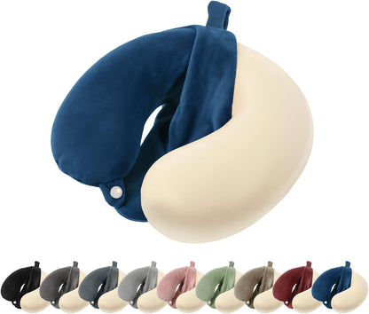 Travel Neck Pillow Cover, U Shaped Neck Pillow Case, Green