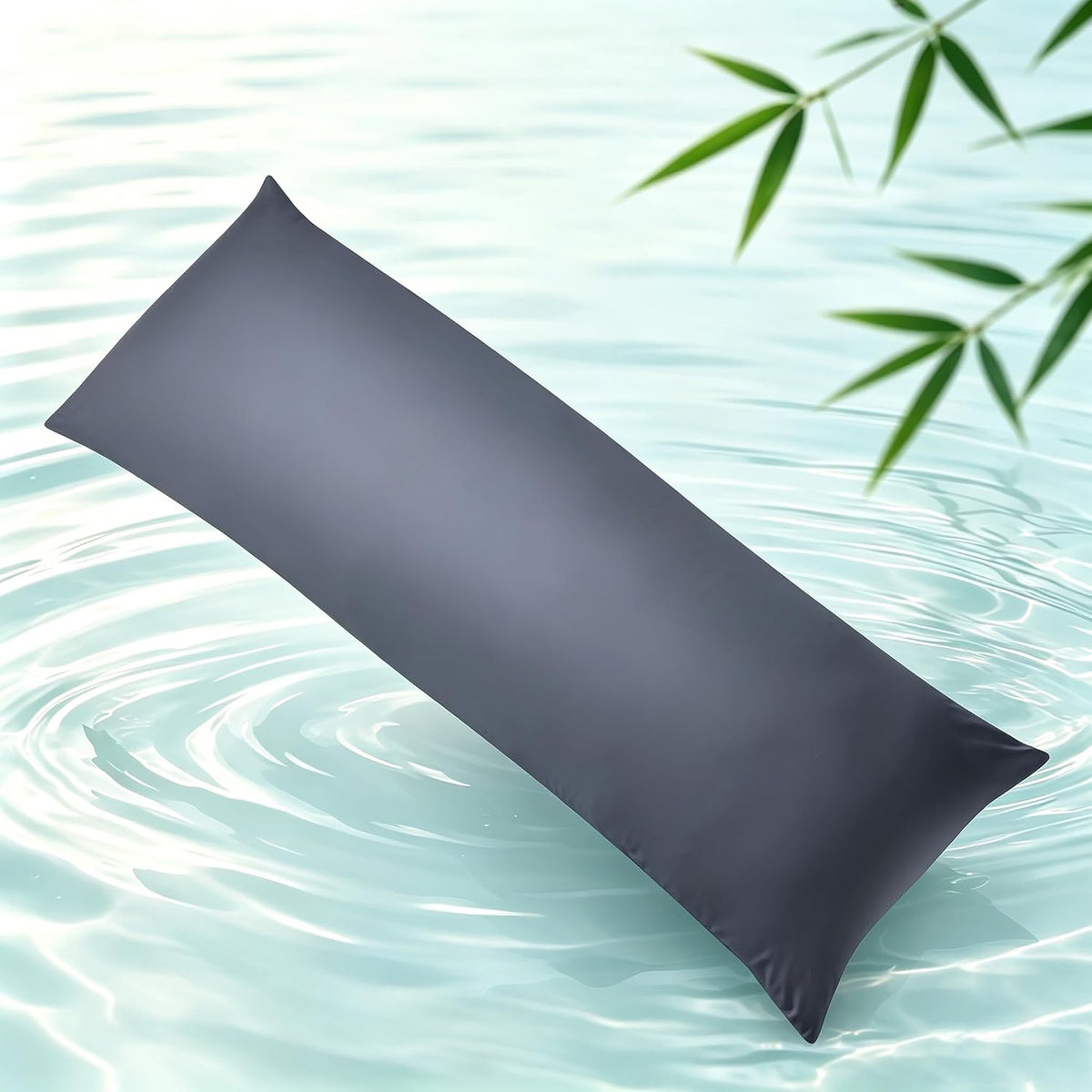 Bamboo Viscose Zipper Pillow Cases King Size Set of 2