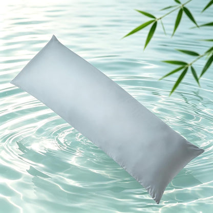 Bamboo Viscose Zipper Pillow Cases King Size Set of 2
