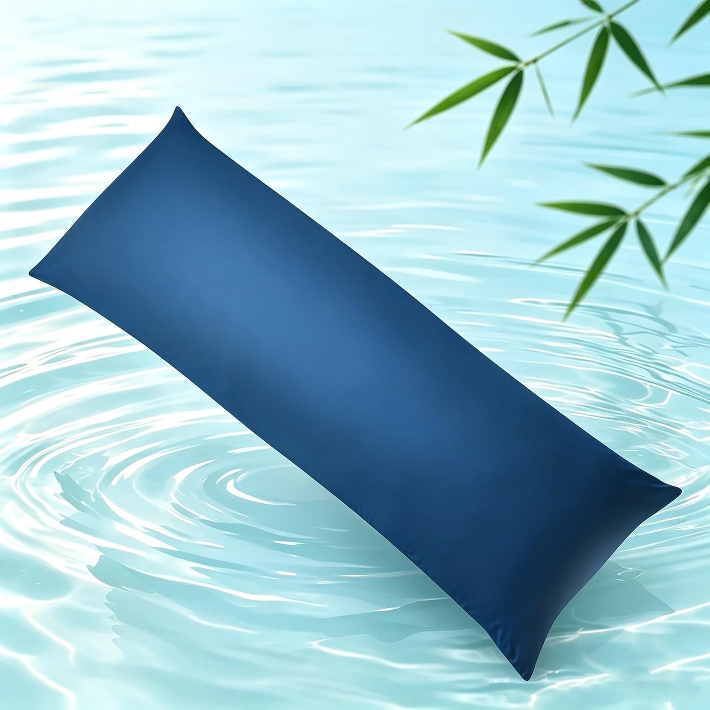 Bamboo Viscose Zipper Pillow Cases King Size Set of 2