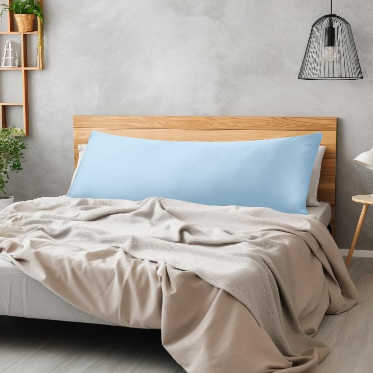 Bamboo Viscose Zipper Pillow Cases King Size Set of 2