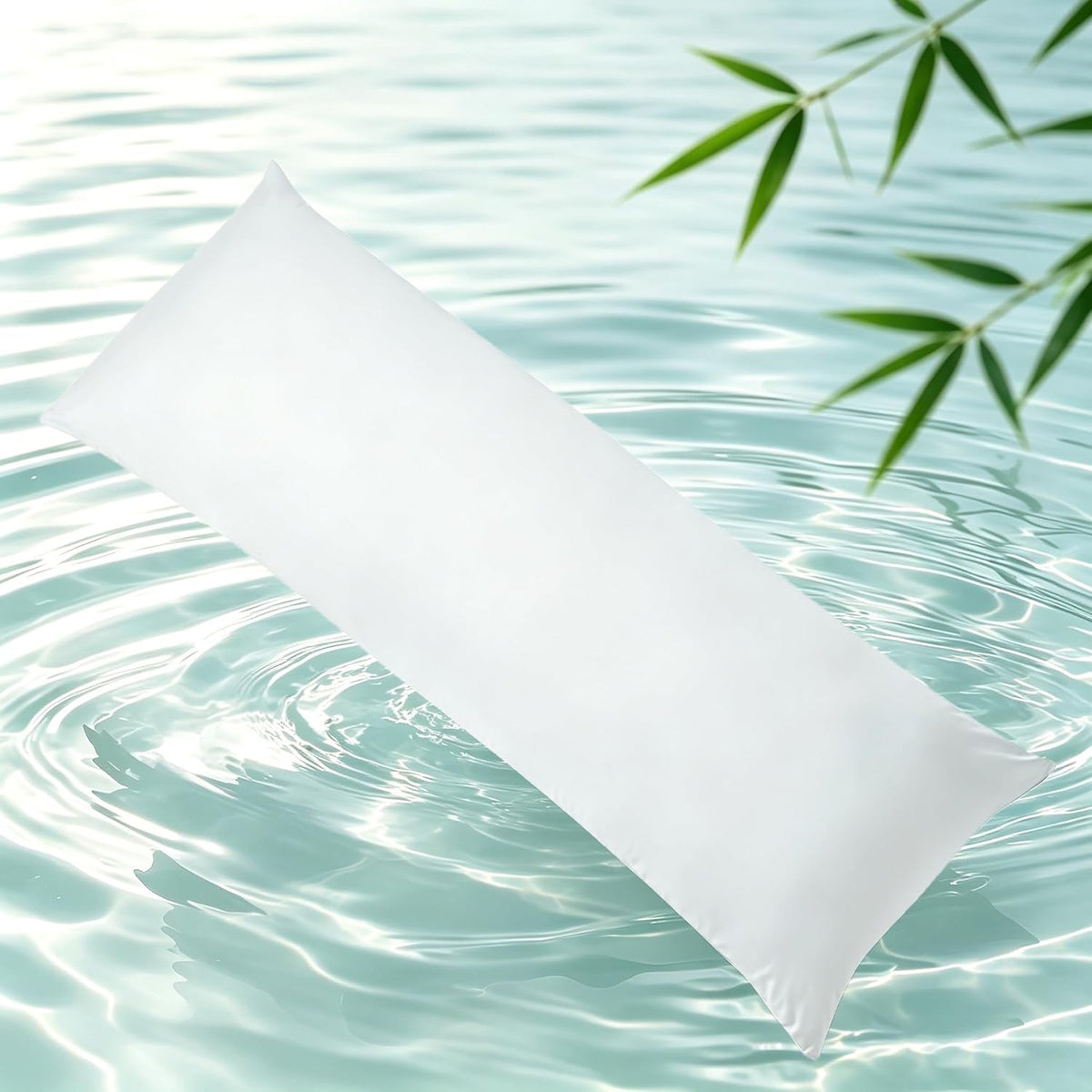 Bamboo Viscose Zipper Pillow Cases King Size Set of 2