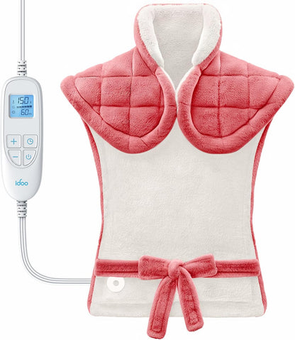 Weighted Heating Pad for Neck, Shoulders & Back