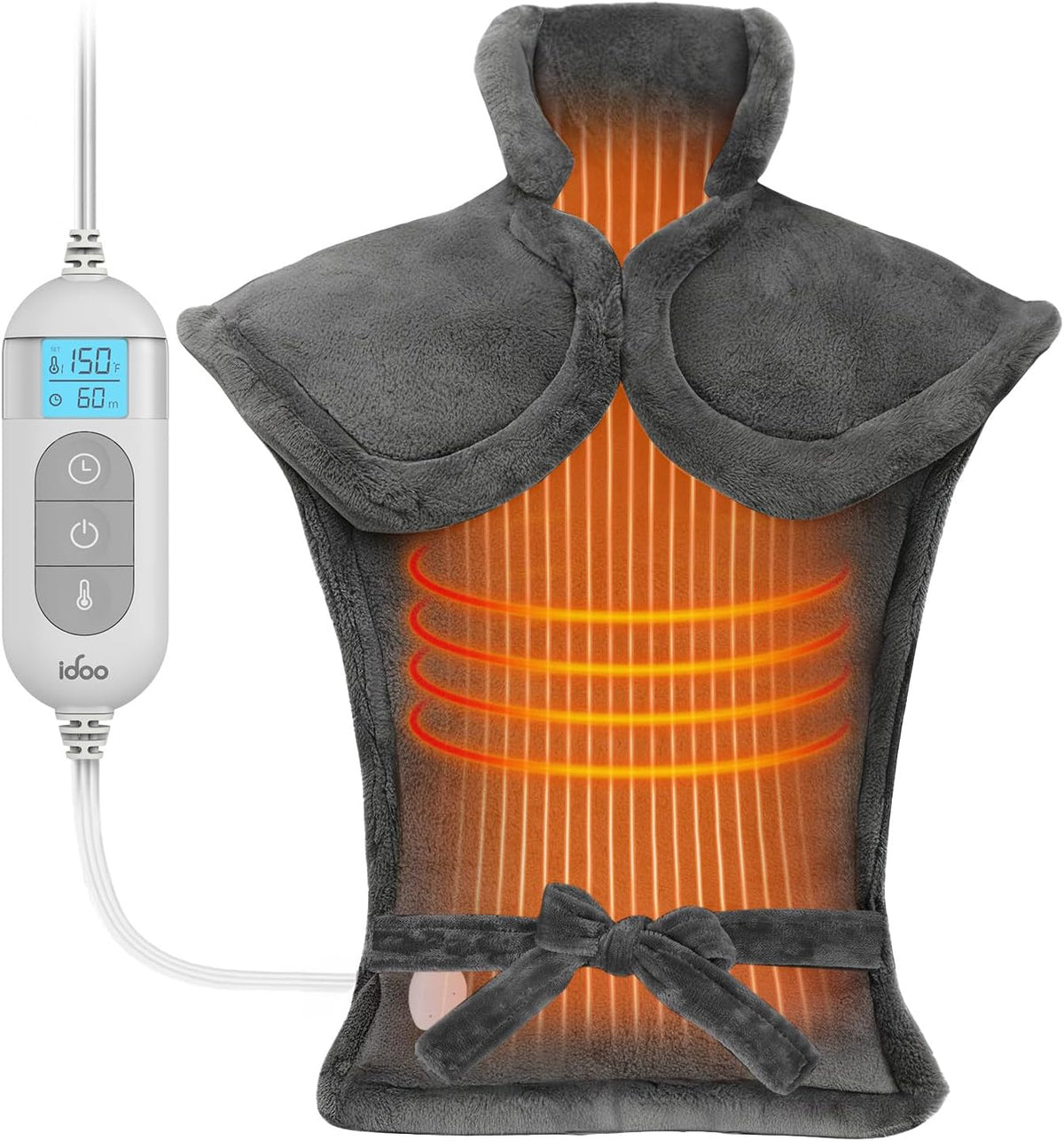 Weighted Heating Pad for Neck, Shoulders & Back