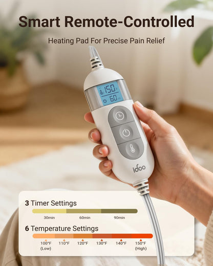 Weighted Heating Pad for Neck, Shoulders & Back