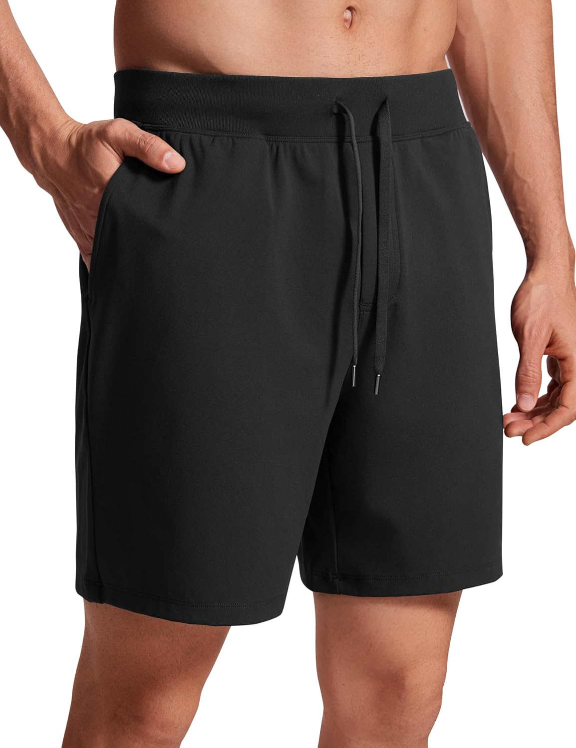 4-Way Stretch Workout Shorts 7" | Wrinkle-Free, Premium Soft, Casual, Pockets, for Men