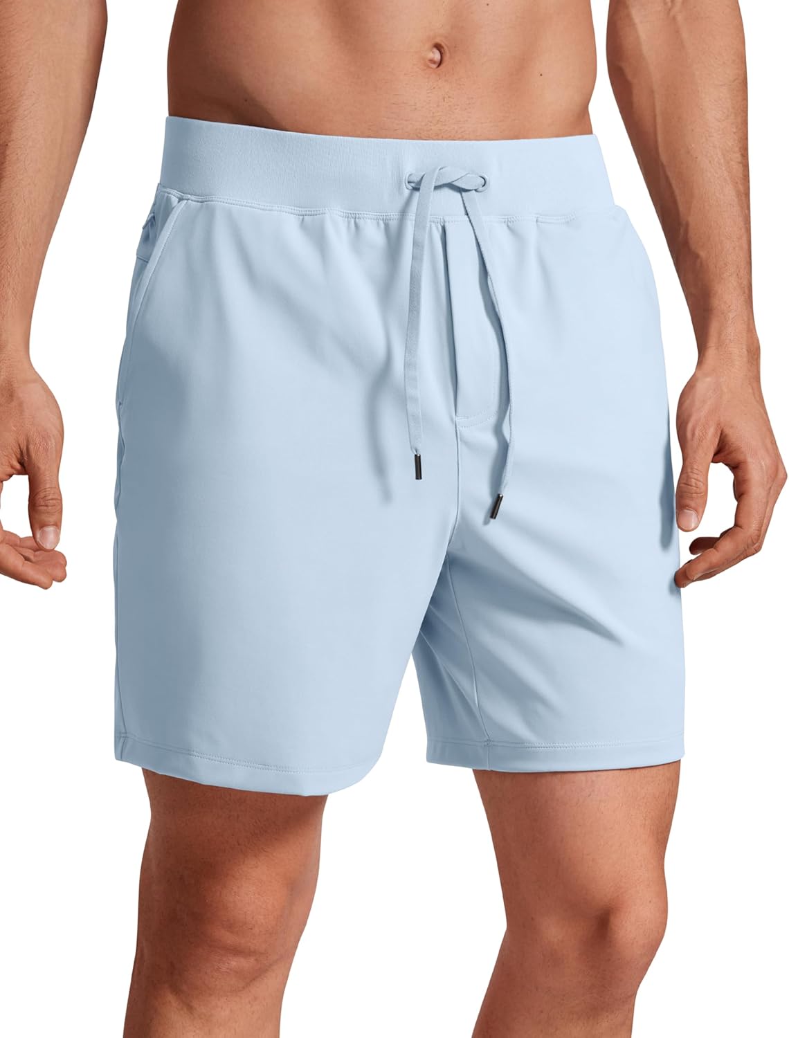 4-Way Stretch Workout Shorts 7" | Wrinkle-Free, Premium Soft, Casual, Pockets, for Men
