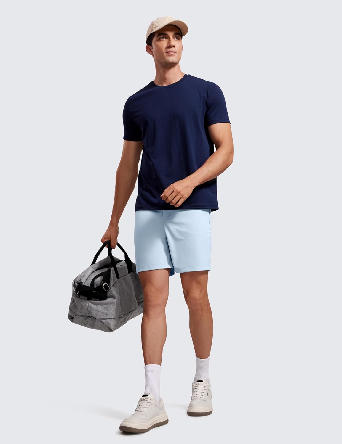 4-Way Stretch Workout Shorts 7" | Wrinkle-Free, Premium Soft, Casual, Pockets, for Men