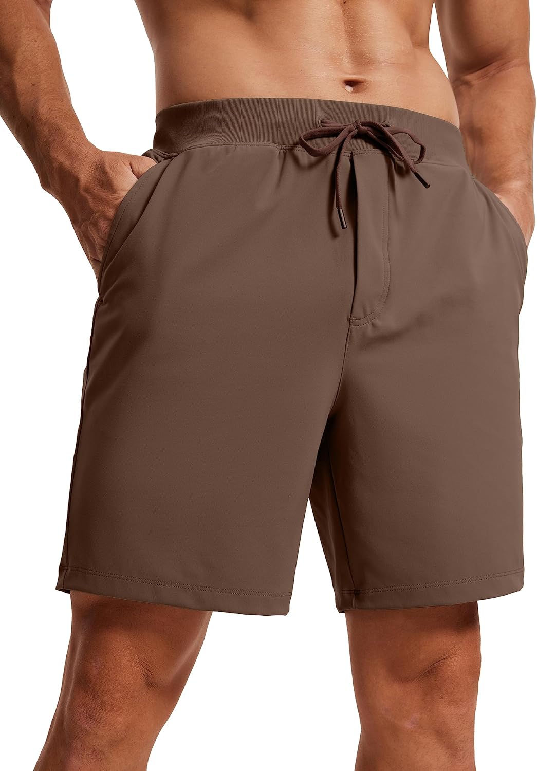 4-Way Stretch Workout Shorts 7" | Wrinkle-Free, Premium Soft, Casual, Pockets, for Men
