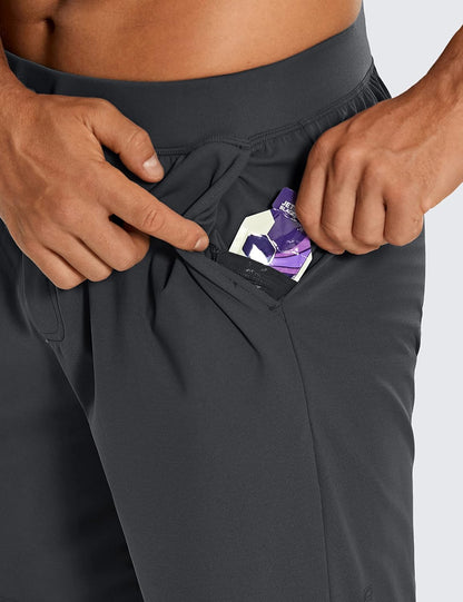 4-Way Stretch Workout Shorts 7" | Wrinkle-Free, Premium Soft, Casual, Pockets, for Men