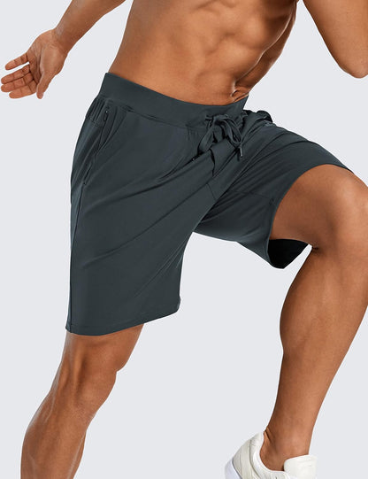 4-Way Stretch Workout Shorts 7" | Wrinkle-Free, Premium Soft, Casual, Pockets, for Men