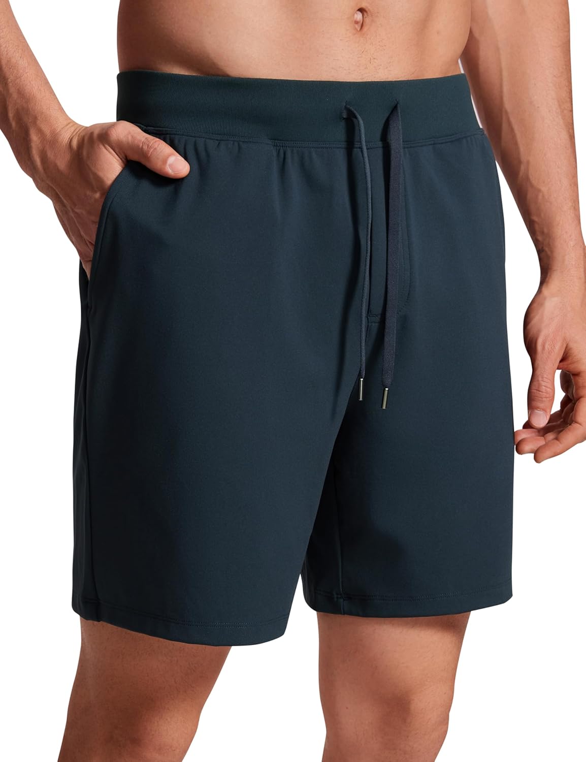4-Way Stretch Workout Shorts 7" | Wrinkle-Free, Premium Soft, Casual, Pockets, for Men