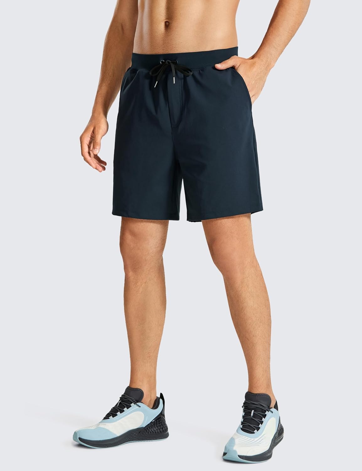 4-Way Stretch Workout Shorts 7" | Wrinkle-Free, Premium Soft, Casual, Pockets, for Men