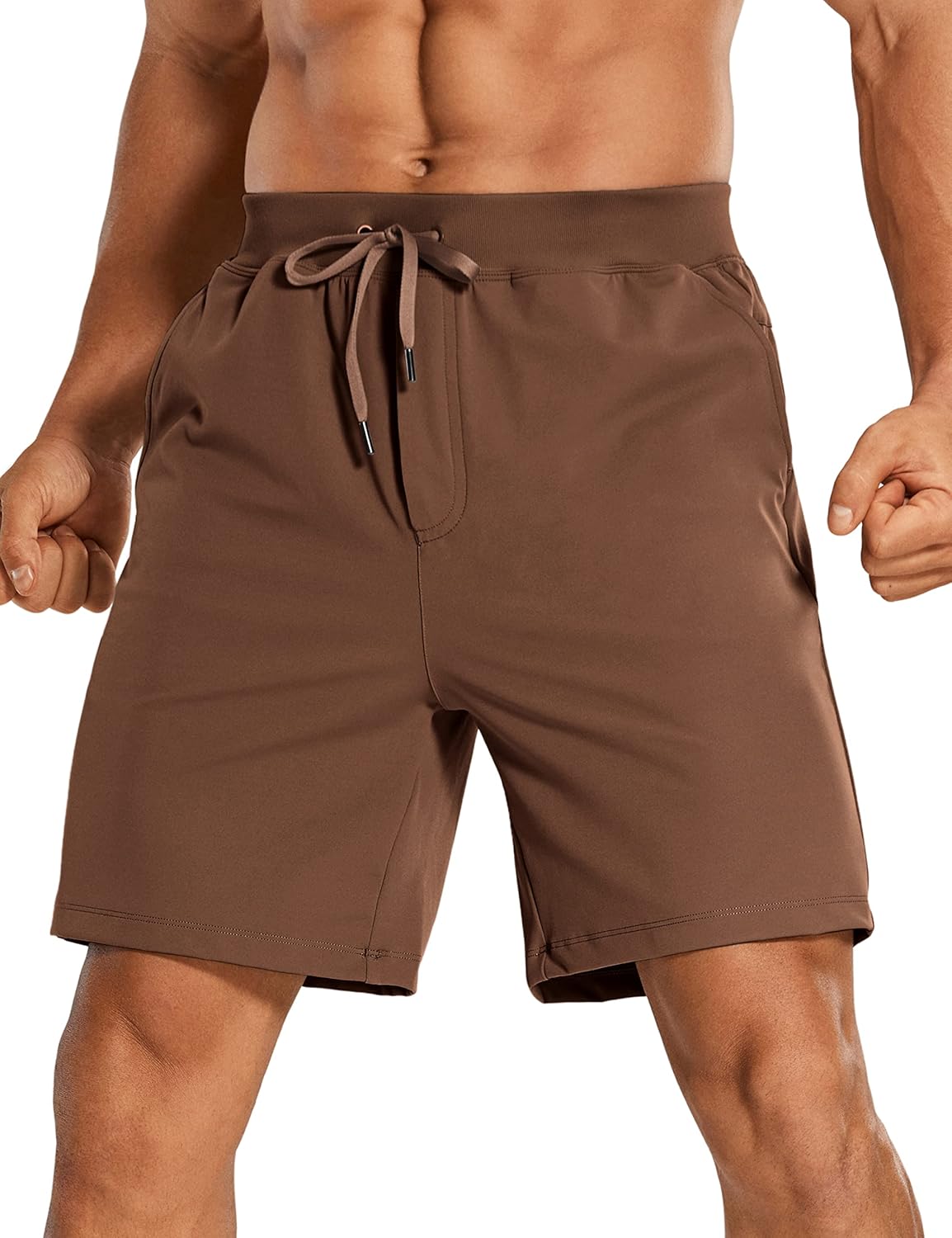 4-Way Stretch Workout Shorts 7" | Wrinkle-Free, Premium Soft, Casual, Pockets, for Men
