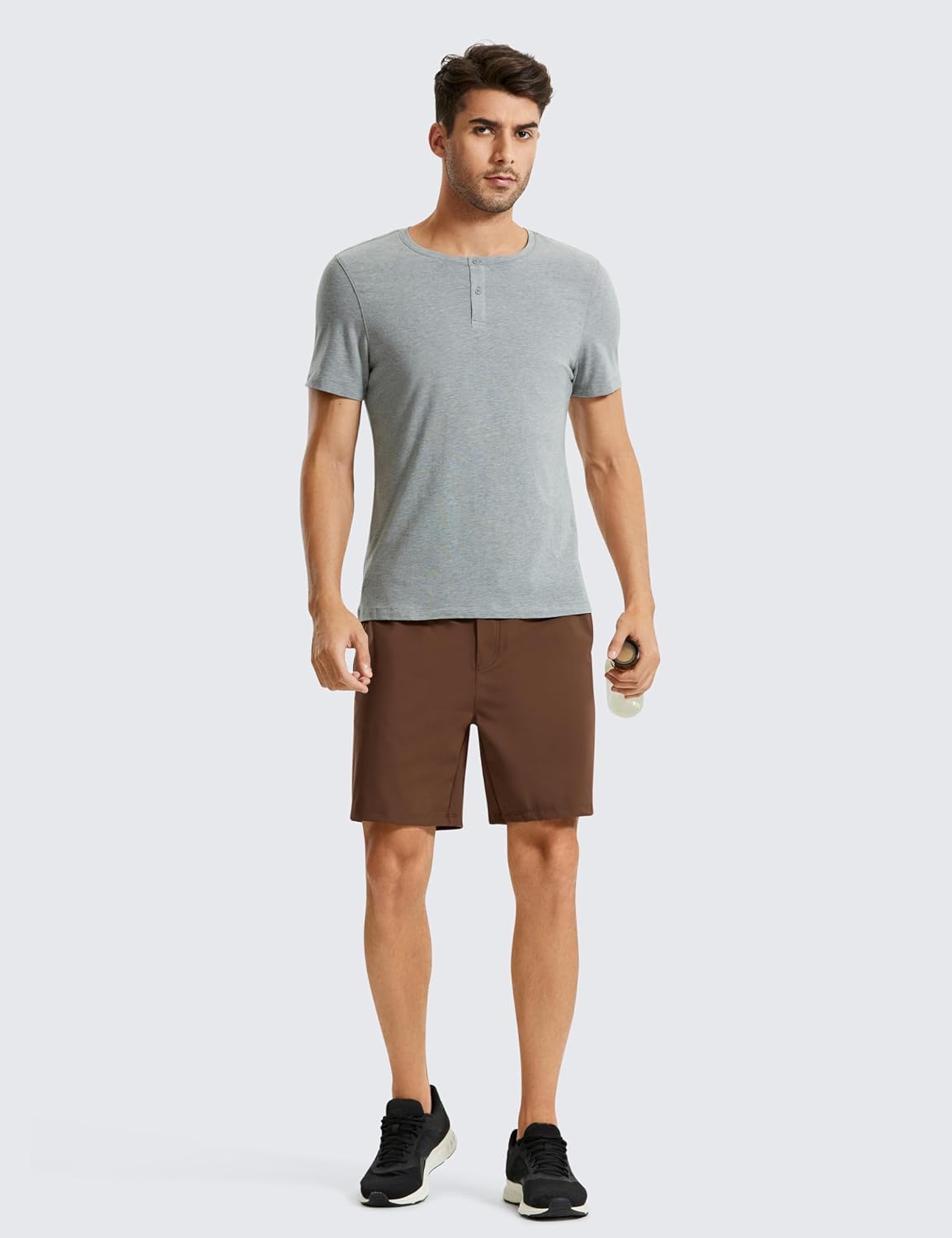 4-Way Stretch Workout Shorts 7" | Wrinkle-Free, Premium Soft, Casual, Pockets, for Men