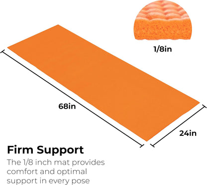 Bulk Yoga Mats, 10 Pack, 4mm Thick, 68x24in