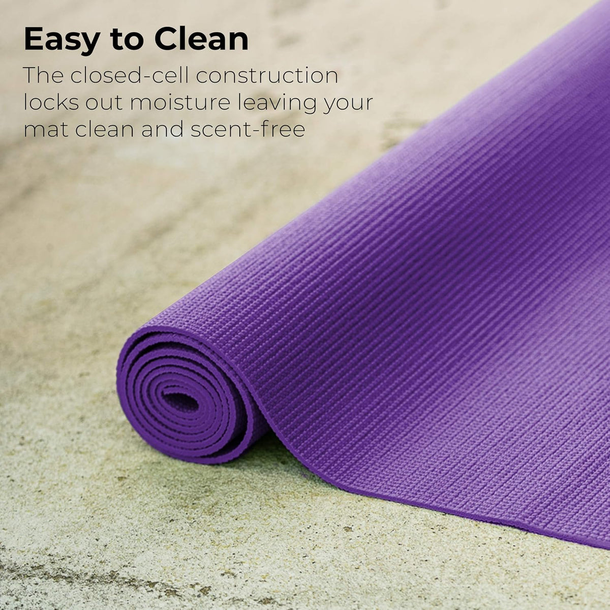 Bulk Yoga Mats, 10 Pack, 4mm Thick, 68x24in