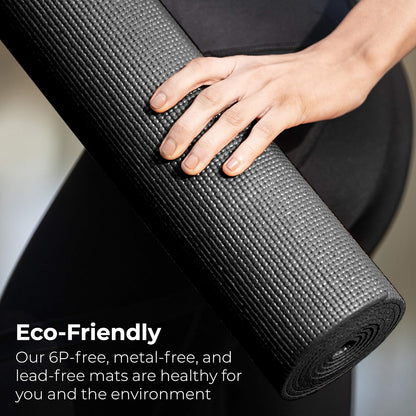 Bulk Yoga Mats, 10 Pack, 4mm Thick, 68x24in