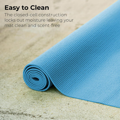Bulk Yoga Mats, 10 Pack, 4mm Thick, 68x24in