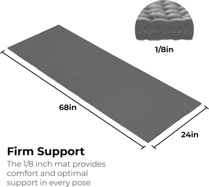 Bulk Yoga Mats, 10 Pack, 4mm Thick, 68x24in