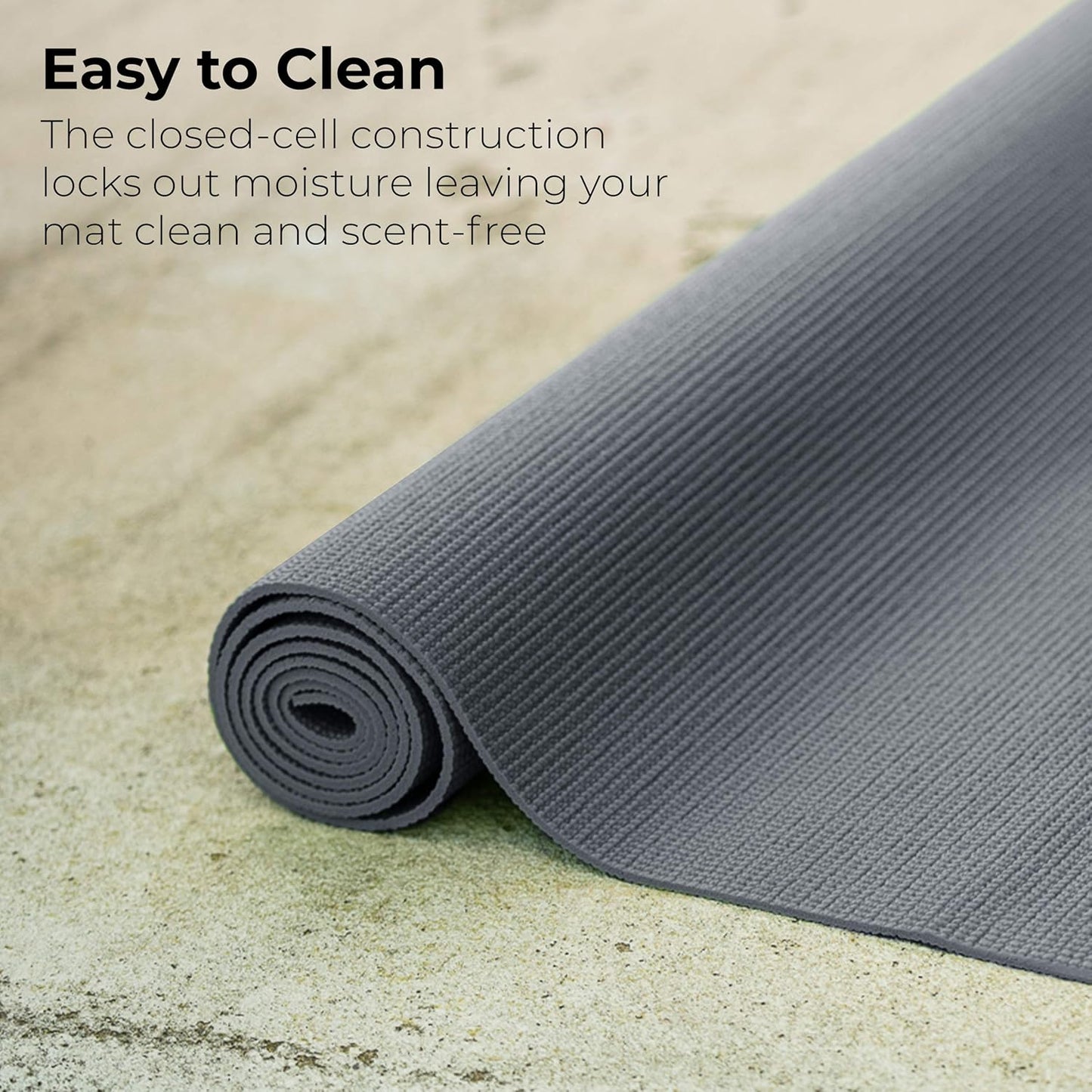 Bulk Yoga Mats, 10 Pack, 4mm Thick, 68x24in