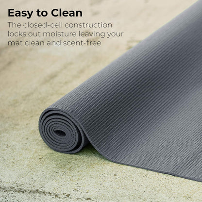 Bulk Yoga Mats, 10 Pack, 4mm Thick, 68x24in