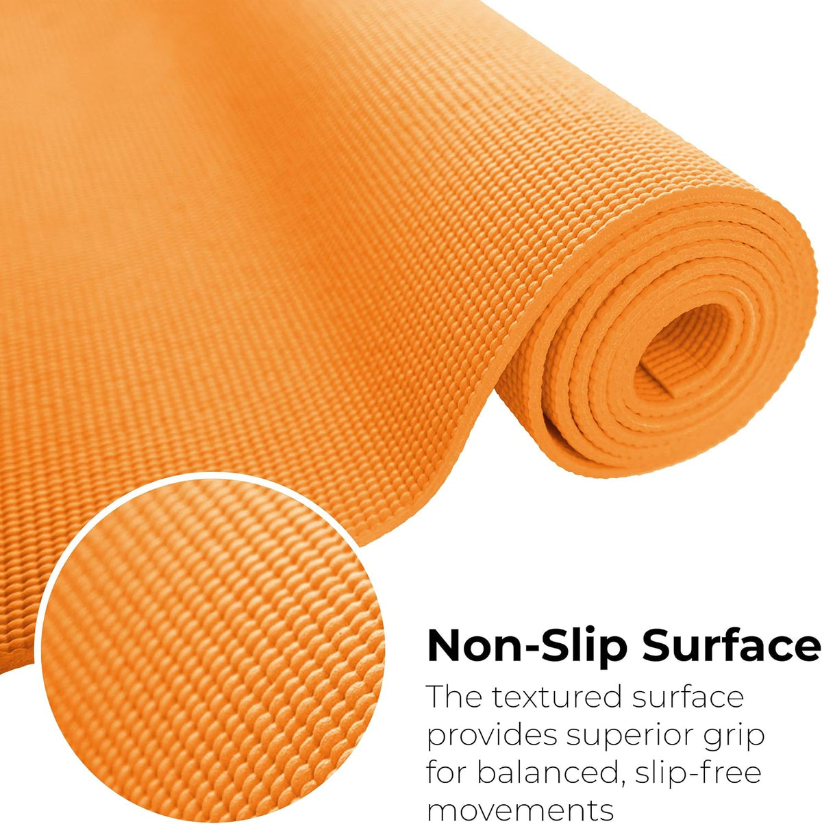 Bulk Yoga Mats, 10 Pack, 4mm Thick, 68x24in