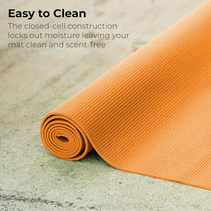 Bulk Yoga Mats, 10 Pack, 4mm Thick, 68x24in