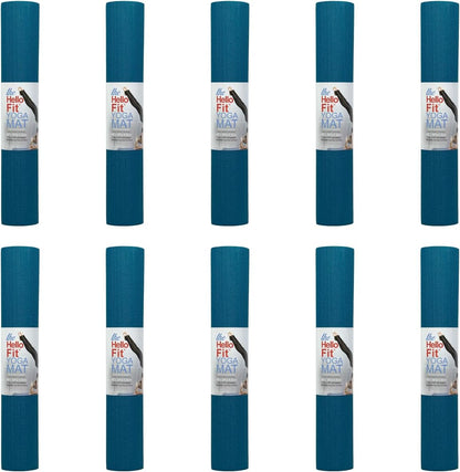 Bulk Yoga Mats, 10 Pack, 4mm Thick, 68x24in